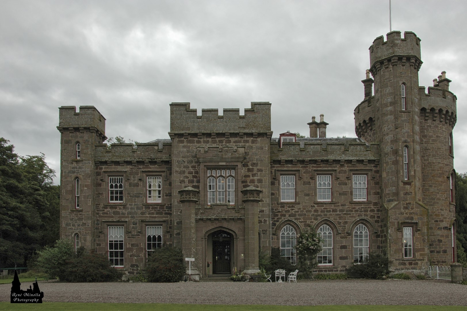Dunninald Castle, Montrose, Schottland